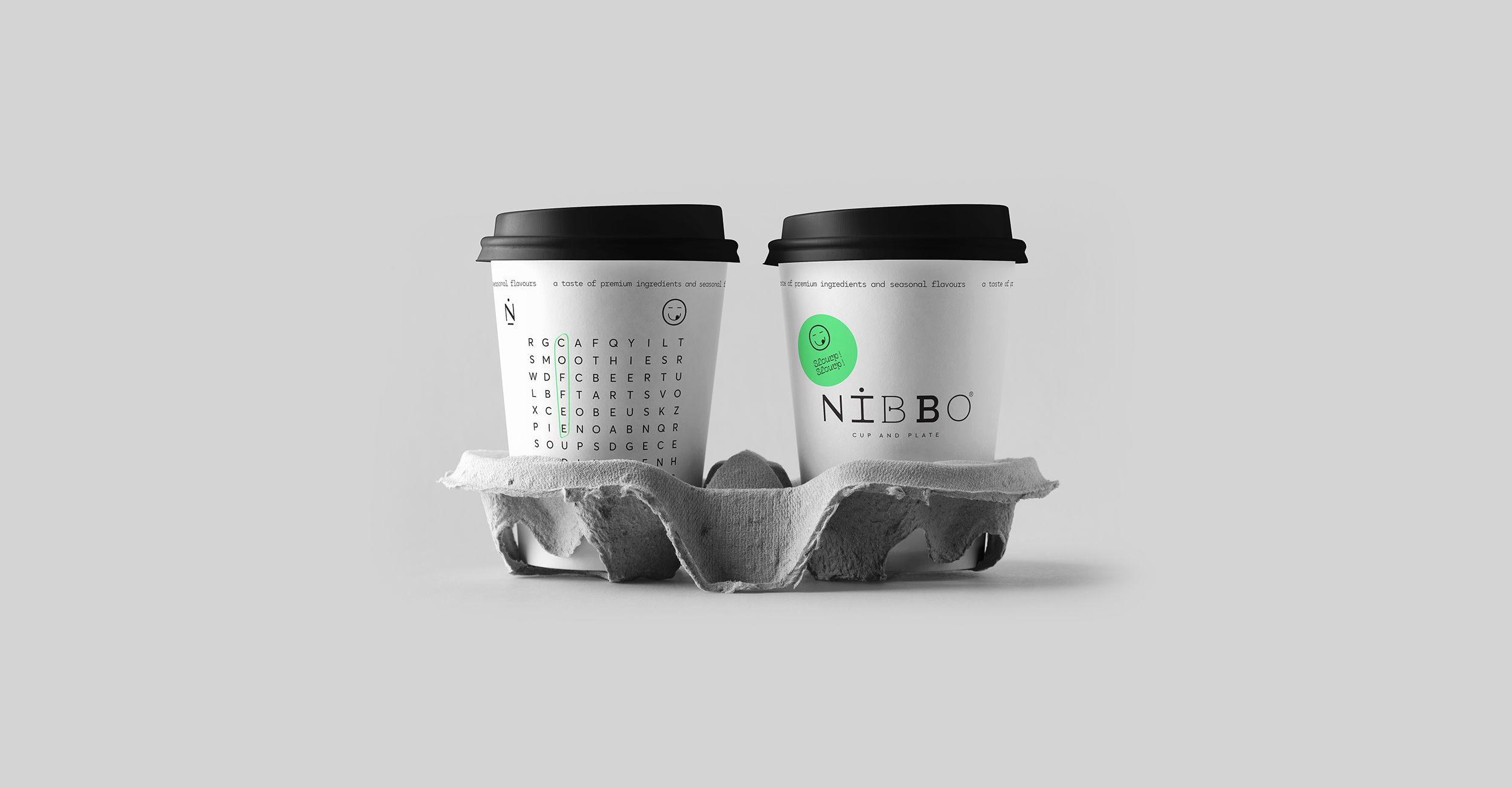 Nibbo cafe — design by pecora nera design studio