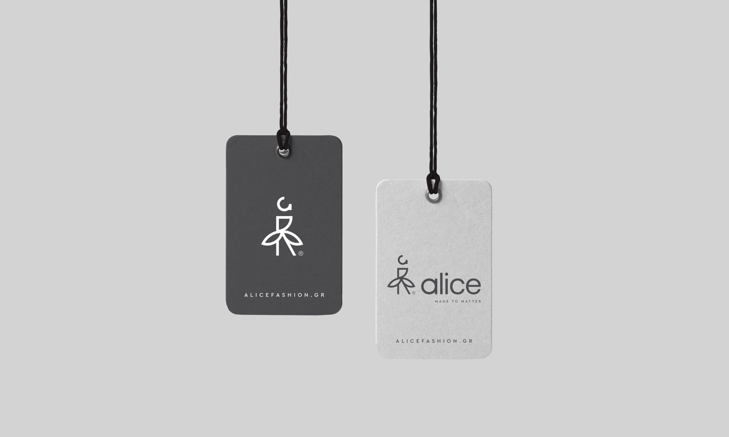 Alice Fashion σχεδιασμός λογοτύπου και εταιρικής ταυτότητας