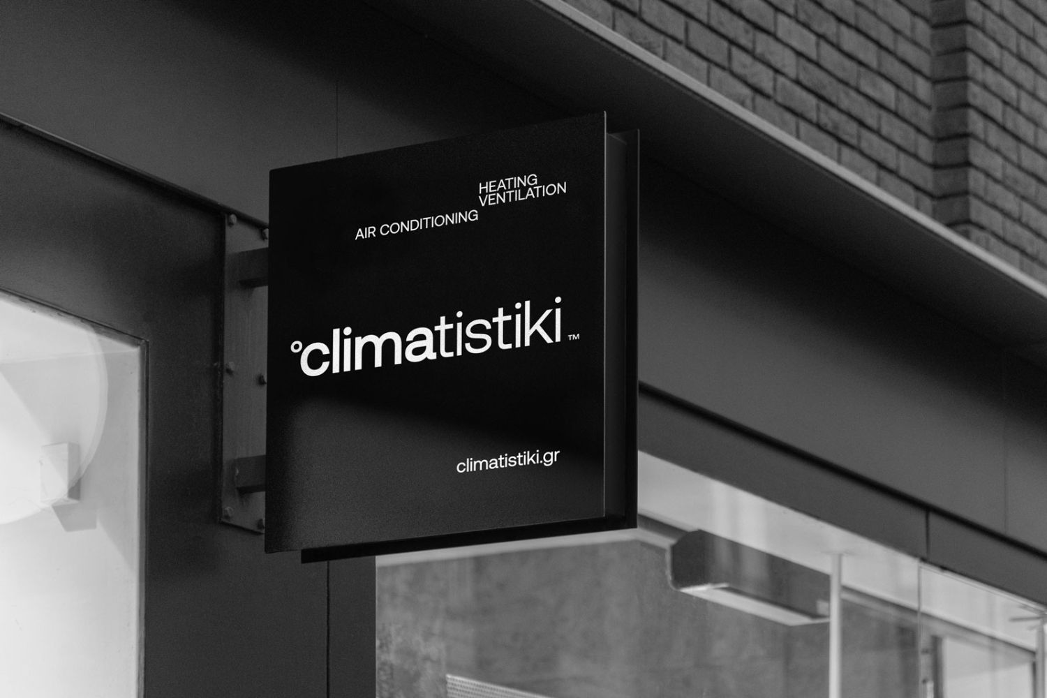 Sign Climatistiki— design by pecora nera design studio