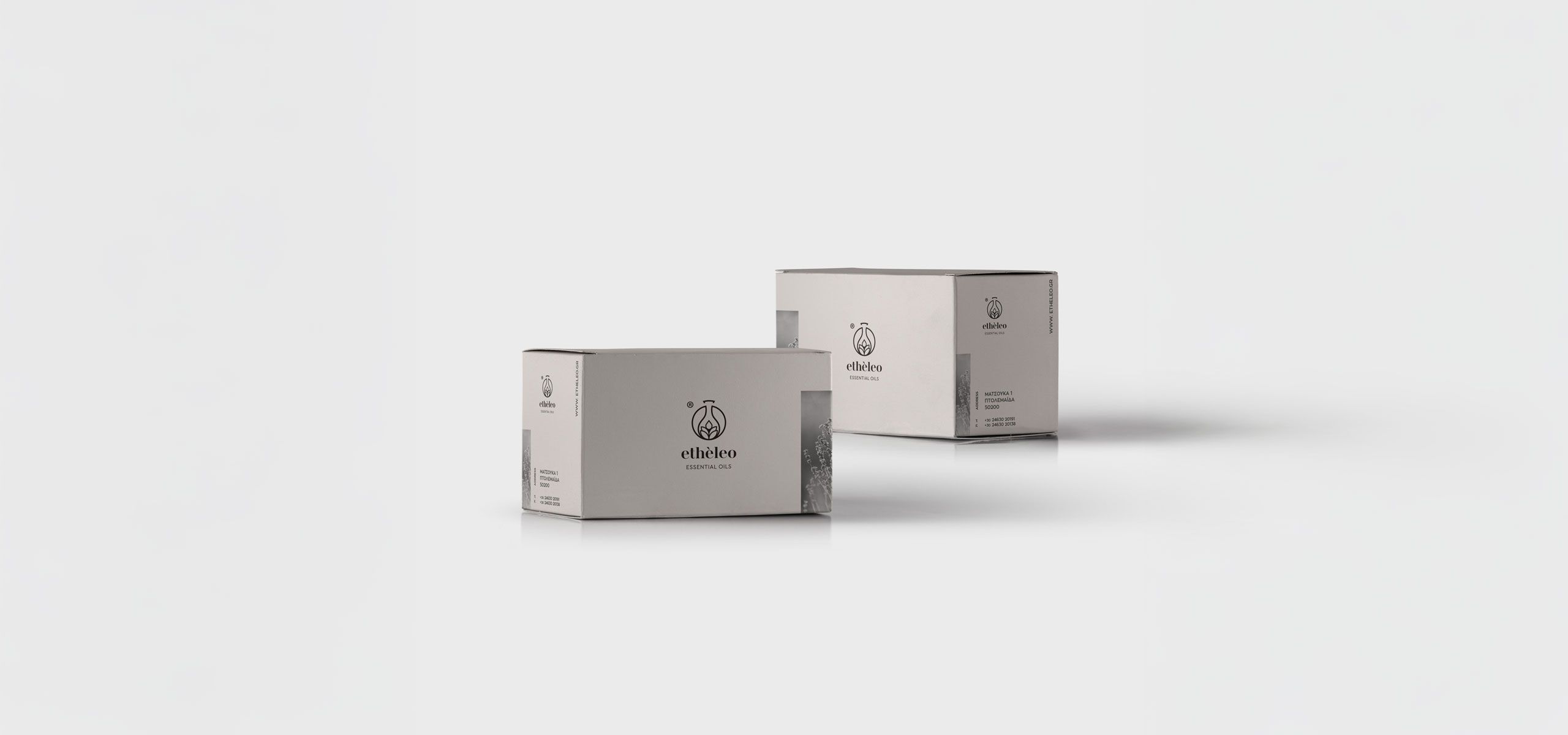 Etheleo packaging. Designed by pecora nera design studio