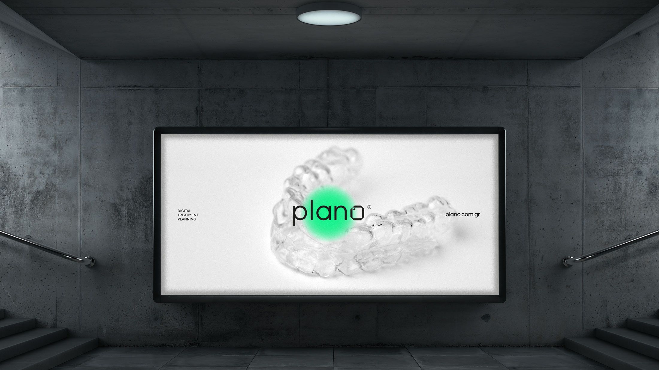 Poster from Plano’s brand identity — design by pecora nera design studio